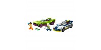 Lego City - Poursuite voiture de police et muscle car